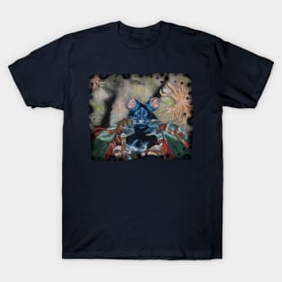 Shrimp - Peacock Mantis Shrimp, rainbow water animal T-Shirt